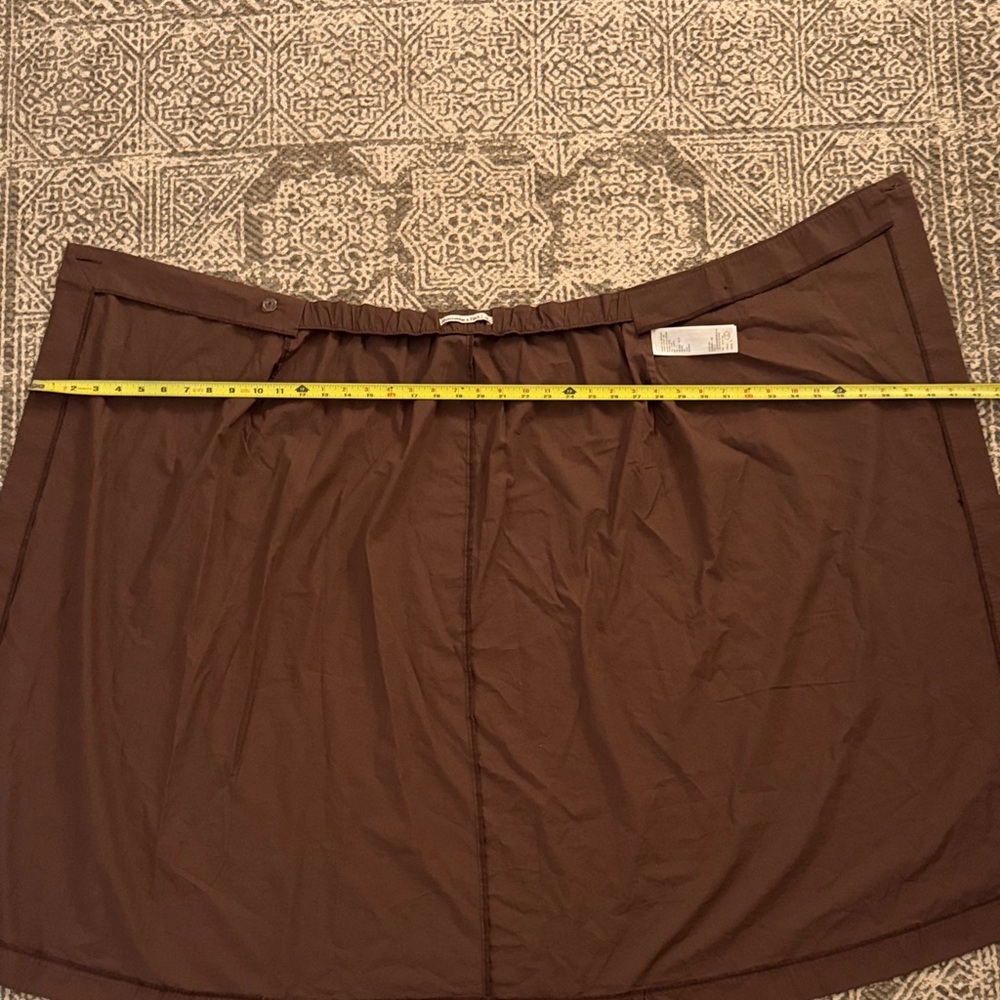 Abercrombie & Fitch Poplin Wrap Skirt - Picture 9 of 11